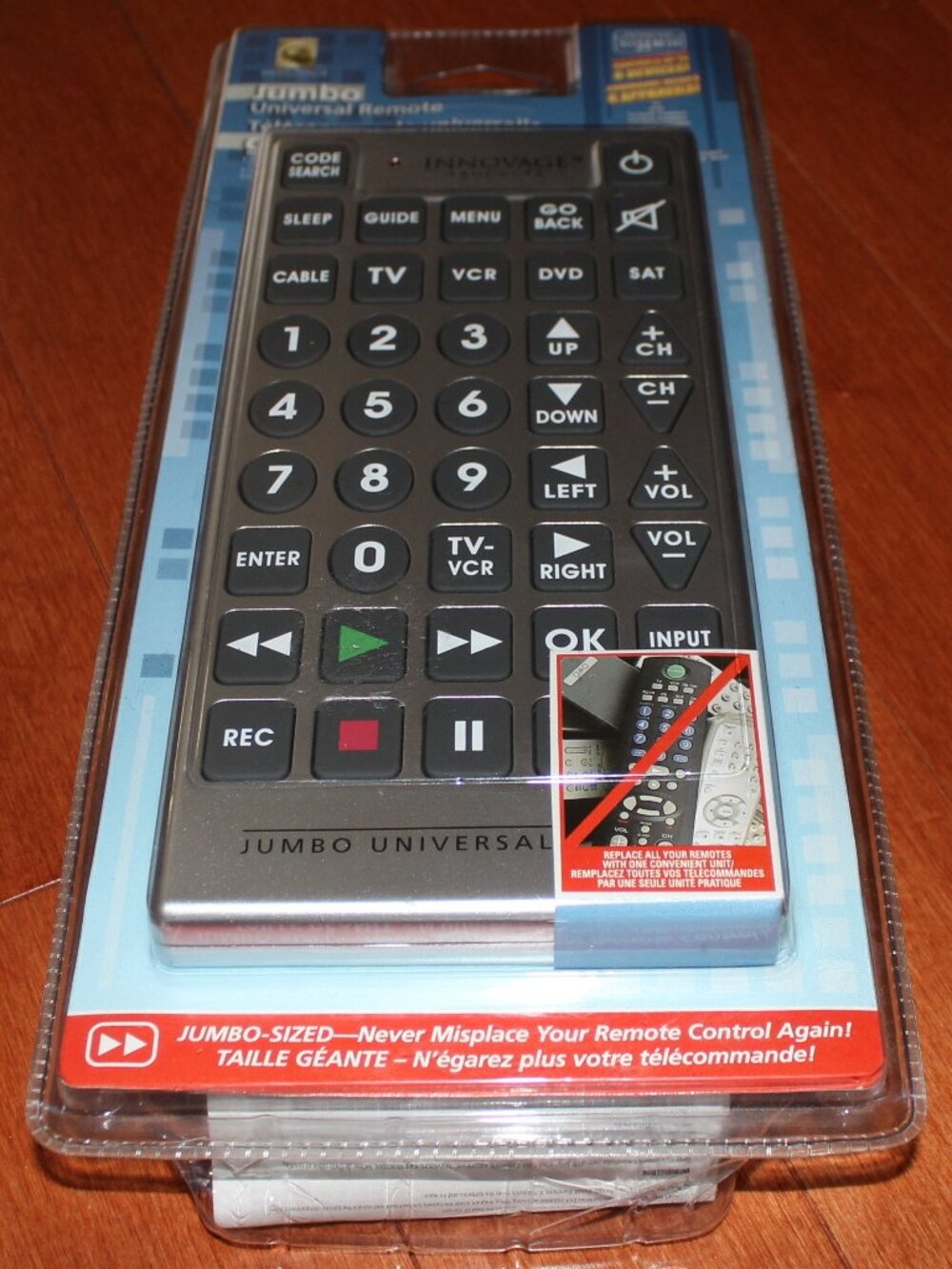 3/$55❤️new Innovage Jumbo Universal Remote Control Large Easy To Read Buttons - Picture 3 of 6